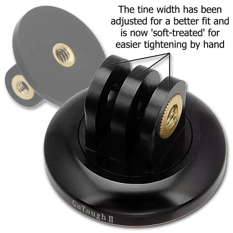 Fotodiox GoTough Kamerastativadapter II Schwarz 3 Fotodiox GoTough Kamerastativadapter II Schwarz – Bild 3