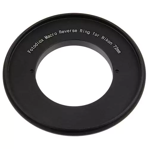 Makro Umkehrring Nikon F 62mm 1 Makro Umkehrring für Nikon F 52mm
