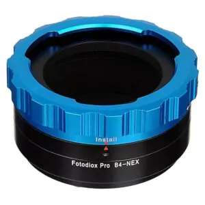 Adapter B4 Cine an Sony Alpha E