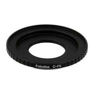 Adapter C Mount an Fuji X