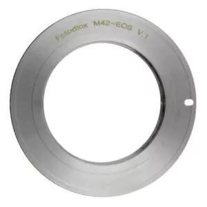 Adapter M42 Type 1 an Canon EOS