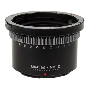 Adapter Mamiya 645 an Nikon Z