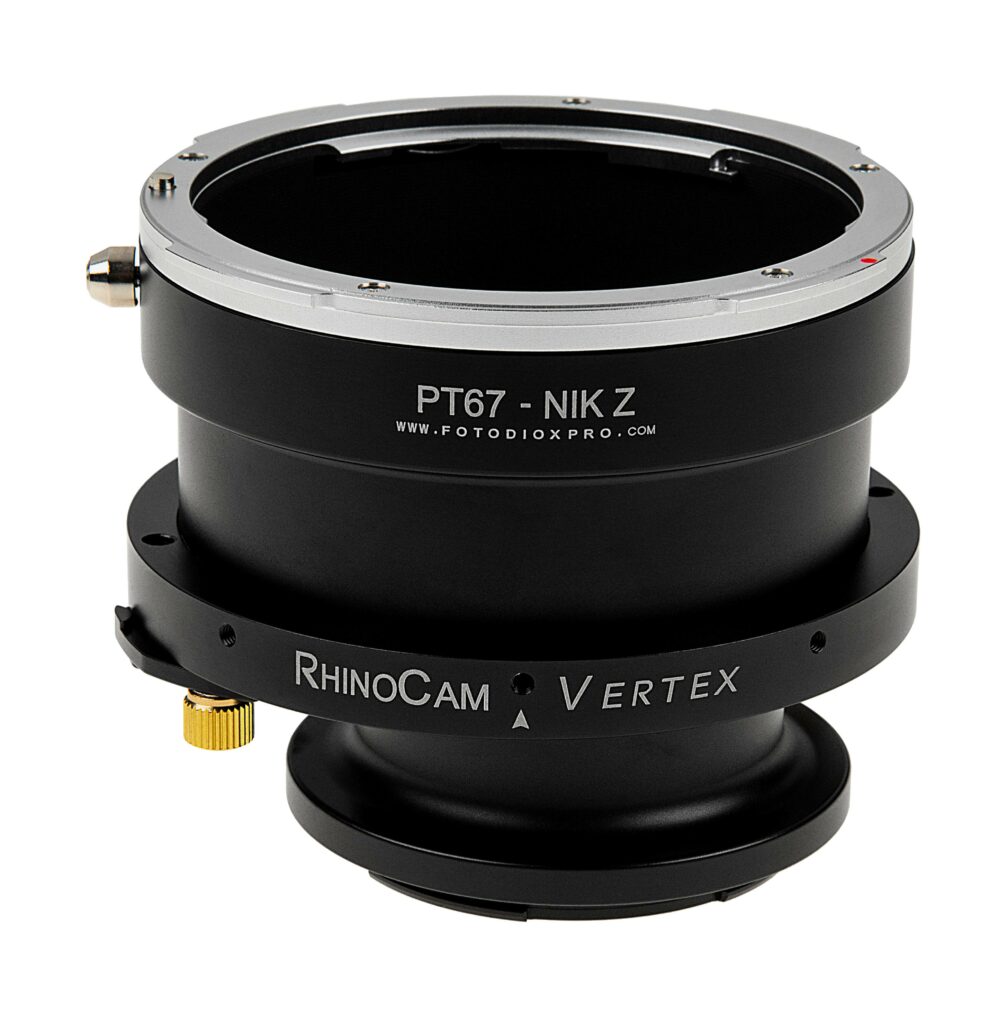 RhinoCam Adapter P67 Linse an Nikon Z