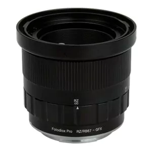 Adapter Mamiya RB67/RZ67 an GFX