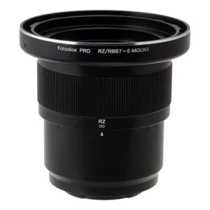 Adapter Mamiya RB67/RZ67 an Sony Alpha E