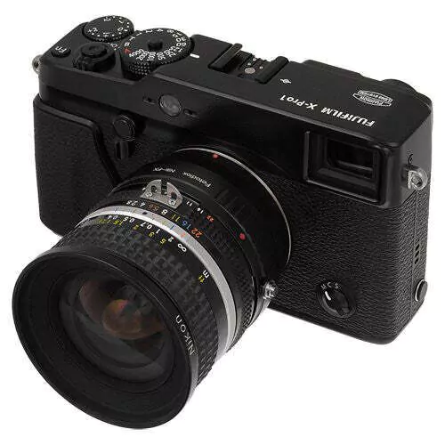 Adapter Nikon F an Fuji X 6 Adapter Nikon F an Fuji X – Bild 6