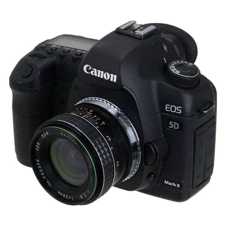 Adapter Olympus OM an Canon EOS 6 Adapter Olympus OM an Canon EOS – Bild 6