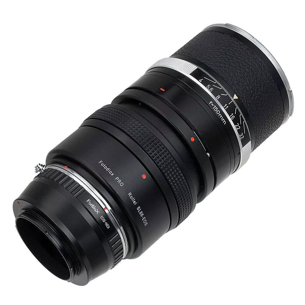 Adapter Rolleiflex SL66 an Sony E Mount 3 Adapter Rolleiflex SL66 an Sony E Mount – Bild 3