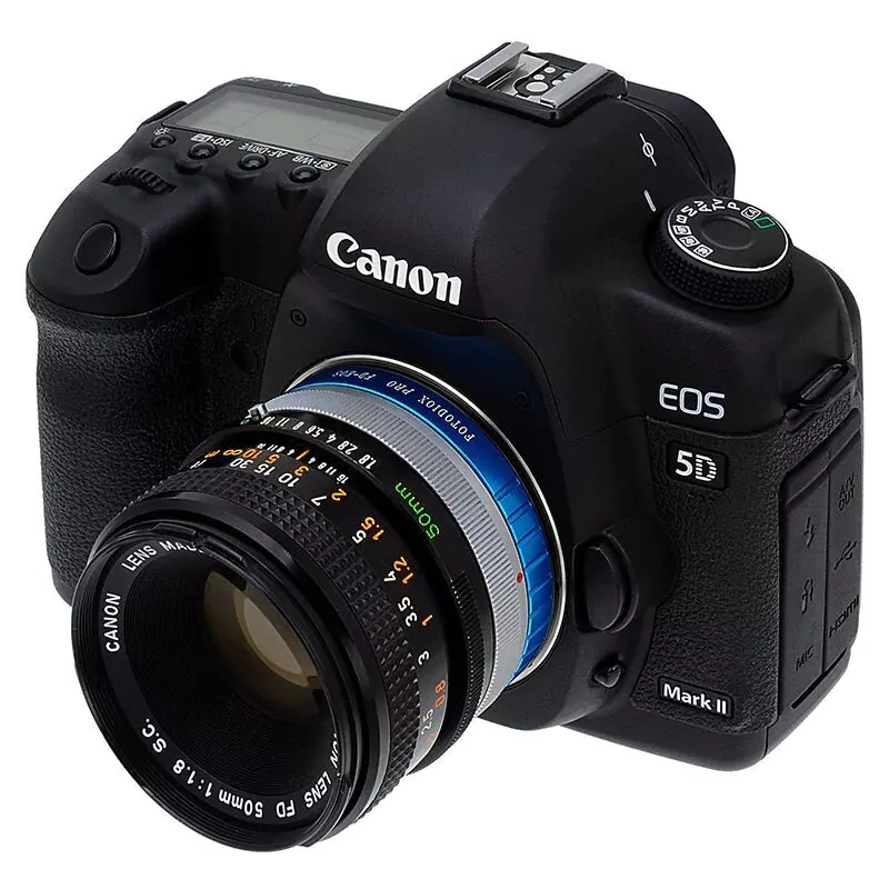 Adapter FD an Canon EOS Chip 7 Adapter FD an Canon EOS Chip – Bild 7