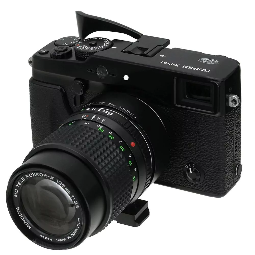 Adapter Minolta MD an Fuji X 6 Adapter Minolta MD an Fuji X – Bild 6