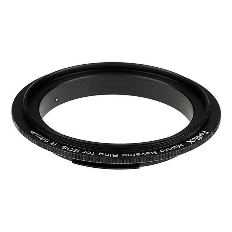 Fotodiox Makro-Umkehrring - Objektiv Umdrehen Für Canon RF - 55mm Filtergewinde - Makrofotografie Günstig