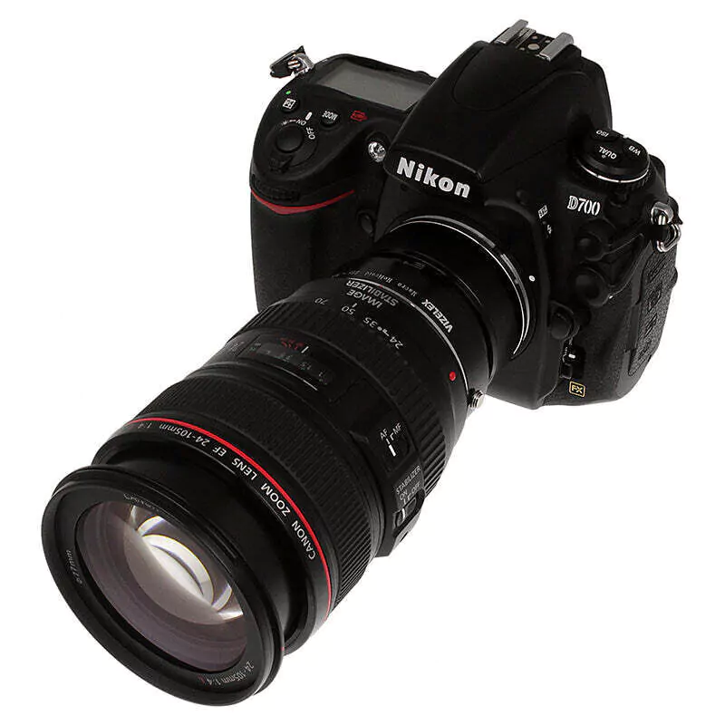 Adapter Vizelex Macro Canon EOS an Nikon F 7 Adapter Vizelex Macro Canon EOS an Nikon F – Bild 7