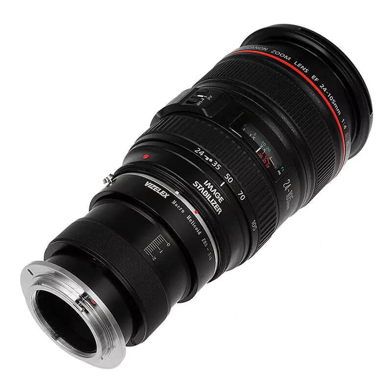 Adapter Vizelex Macro Canon EOS an Nikon F 6 Adapter Vizelex Macro Canon EOS an Nikon F – Bild 6