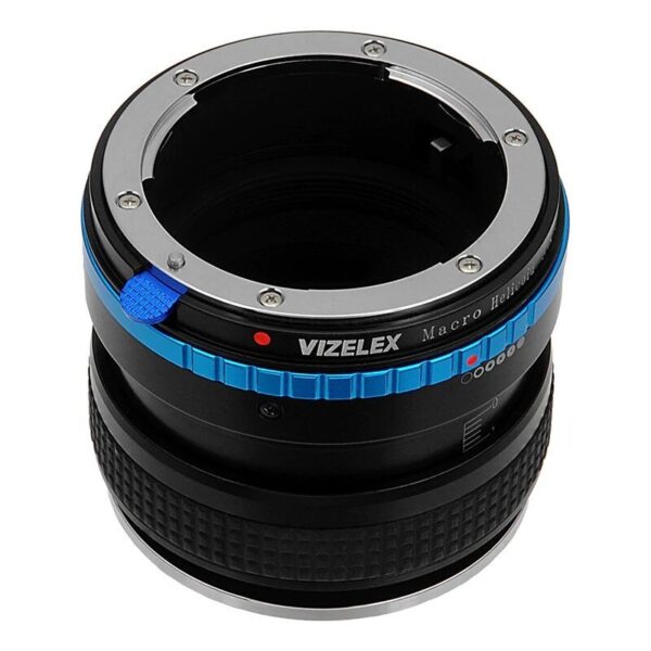 Adattatore Fotodiox Vizelex ND Con Otturatore Variabile - Obiettivo Nikon F (G/D-SLR) Su Corpo Macchina Canon RF (EOS-R)