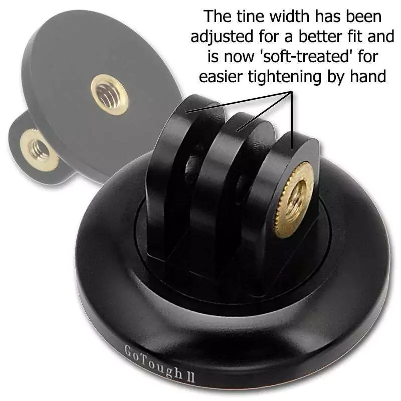 Fotodiox GoTough Kamerastativadapter II Schwarz 1 Fotodiox GoTough Kamerastativadapter II Schwarz