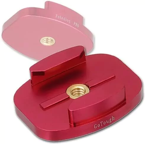 Fotodiox GoTough QR Halterung Rot 3 Fotodiox GoTough QR Halterung Rot – Bild 3