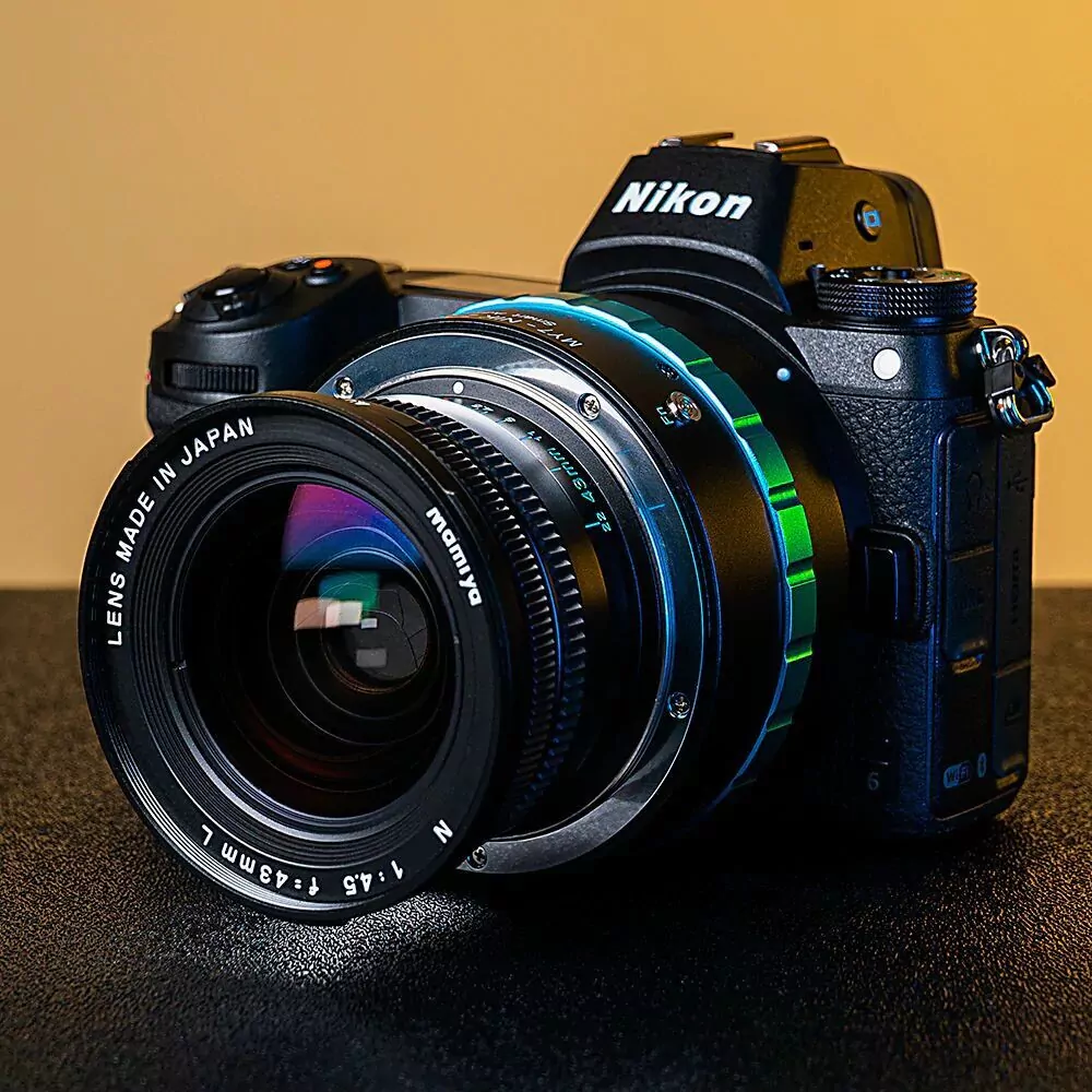 Smart Adapter Mamiya 7 an Nikon Z 8 Smart Adapter Mamiya 7 an Nikon Z – Bild 8