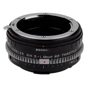 ND Adapter Nikon G Linse an L Mount