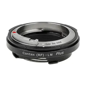 Adapter Contax RF an Leica M