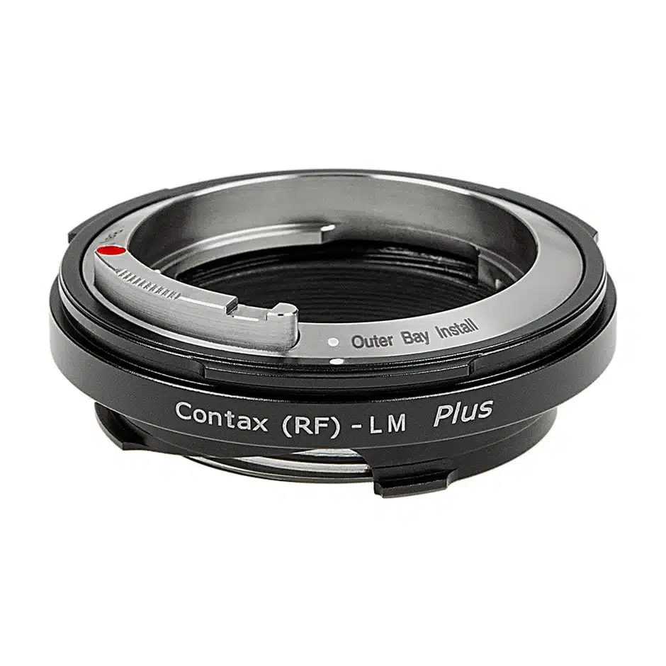 Adapter Contax RF an Leica M