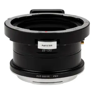 Shift Adapter Hasselblad V an GFX
