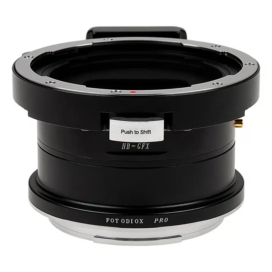 Shift Adapter Hasselblad V an GFX