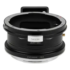 Shift Adapter Mamiya 645 an GFX