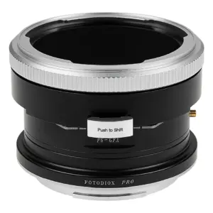 Shift Adapter Pentacon 6 an GFX