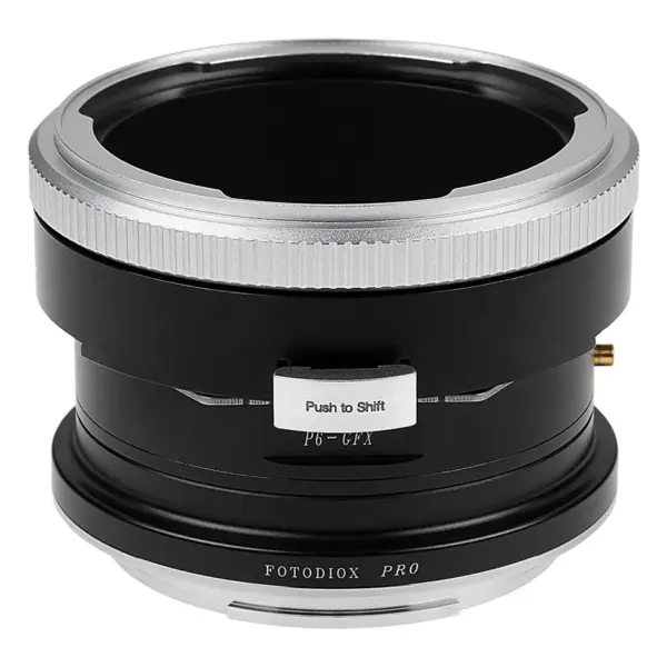 Shift Adapter Pentacon 6 an GFX