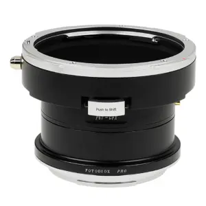 Shift Adapter Pentax 6x7 an GFX
