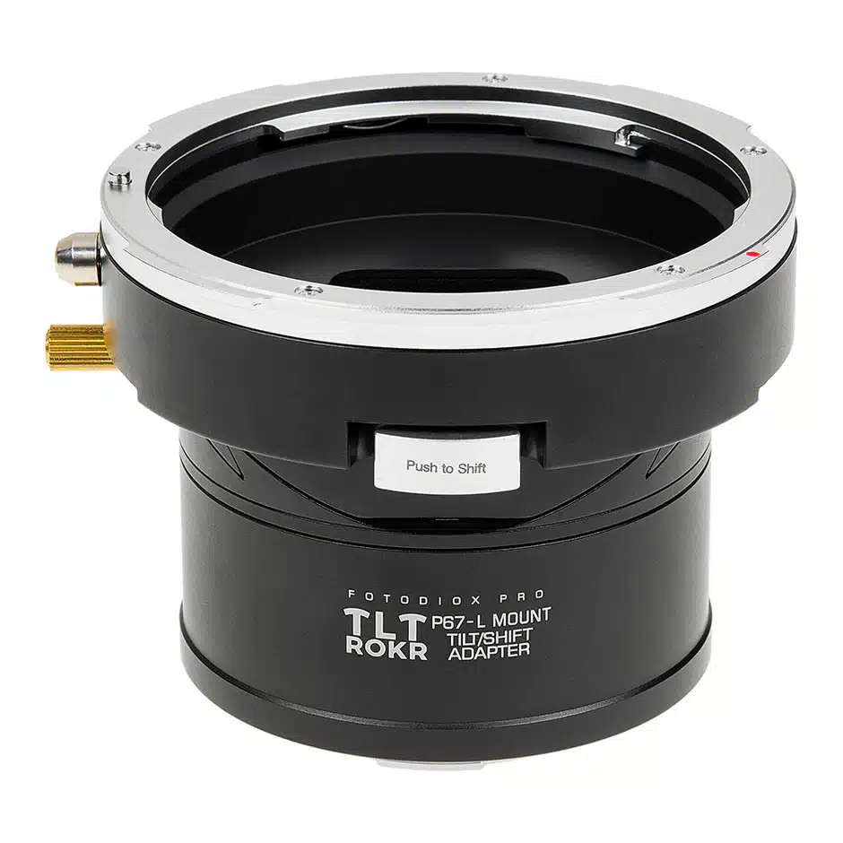 Tilt/Shift Adapter PK 6x7 an L Mount