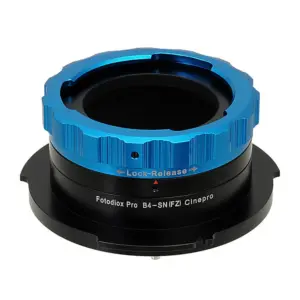 Adapter B4 ENG an Sony Cine FZ Kamera